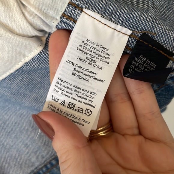 Madewell Denim Southlake Military Jacket (sold out online!) - Picture 5 of 8